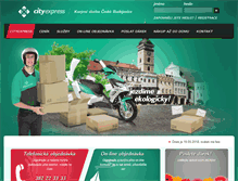 Tablet Screenshot of cityexpress.cz